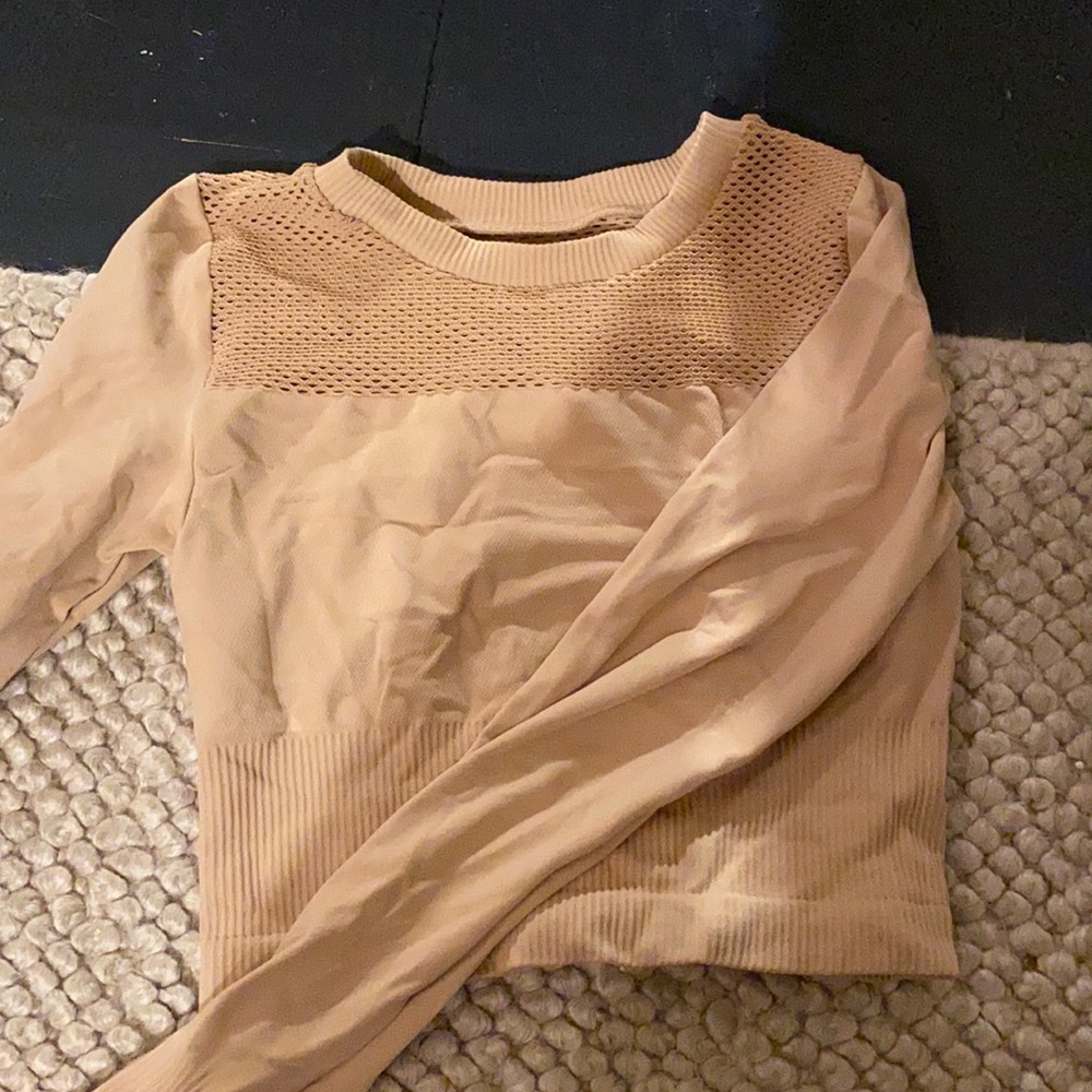 cute workout or long sleeve